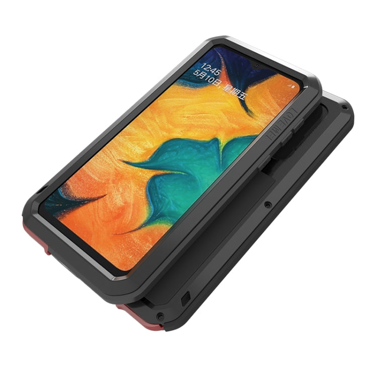 For Galaxy A40s LOVE MEI Metal Shockproof Waterproof Dustproof Protective Case(Army Green) - free shipping - PMC TechLife - Order now!