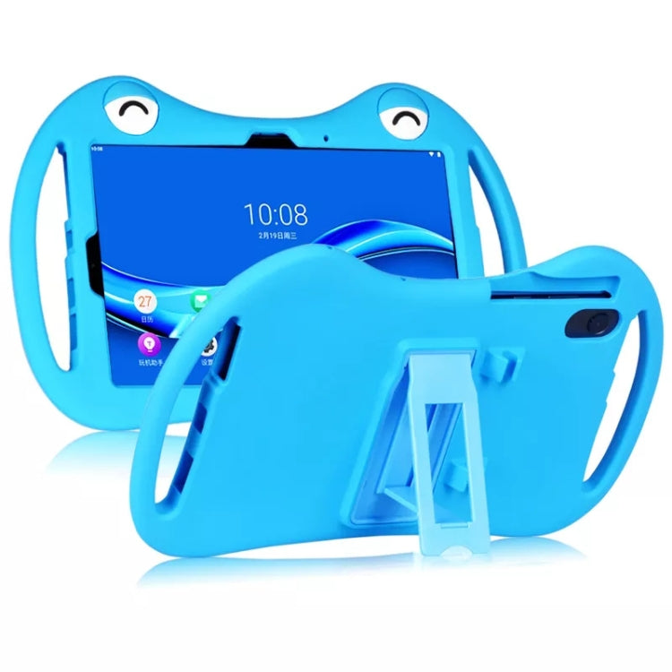 For TCL 10 TabMax 4G 9295G Cartoon Silicone Shockproof Protective Tablet Case(Blue) - Others by PMC TechLife | Online Shopping South Africa | PMC TechLife | Buy Now Pay Later Mobicred
