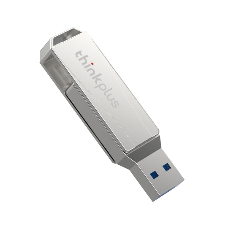 Lenovo Thinkplus MU252 USB 3.1 + USB-C / Type-C Flash Drive, Memory:256GB (Silver) - USB Flash Drives by Lenovo | Online Shopping South Africa | PMC Jewellery