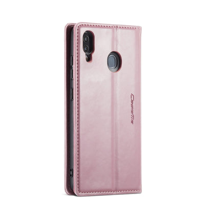 For Samsung Galaxy A20／A30／M10S CaseMe 003 Crazy Horse Texture Leather Phone Case(Rose Gold) - Galaxy Phone Cases by CaseMe | Online Shopping South Africa | PMC Jewellery | Buy Now Pay Later Mobicred