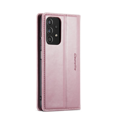 For Samsung Galaxy A32 5G／M32 5G CaseMe 003 Crazy Horse Texture Leather Phone Case(Rose Gold) - Galaxy Phone Cases by CaseMe | Online Shopping South Africa | PMC Jewellery | Buy Now Pay Later Mobicred