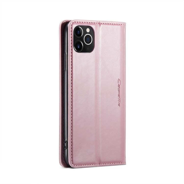 For iPhone 11 Pro CaseMe 003 Crazy Horse Texture Leather Phone Case(Rose Gold) - iPhone 11 Pro Cases by CaseMe | Online Shopping South Africa | PMC Jewellery | Buy Now Pay Later Mobicred