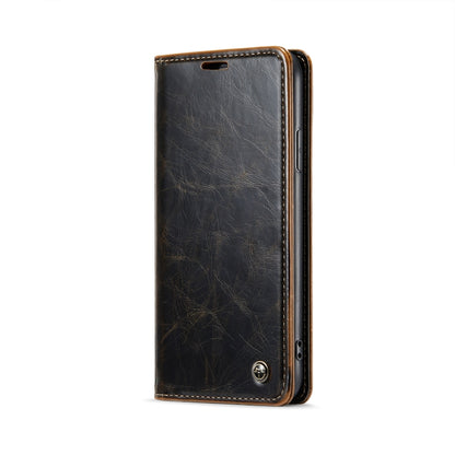 For iPhone 11 Pro Max CaseMe 003 Crazy Horse Texture Leather Phone Case(Coffee) - iPhone 11 Pro Max Cases by CaseMe | Online Shopping South Africa | PMC Jewellery | Buy Now Pay Later Mobicred