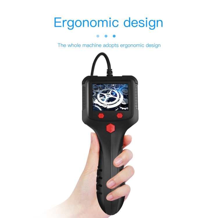 P100 8mm Side 2.4 inch HD Handheld Endoscope Hardlinewith with LCD Screen, Length:30m -  by PMC TechLife | Online Shopping South Africa | PMC TechLife | Buy Now Pay Later Mobicred