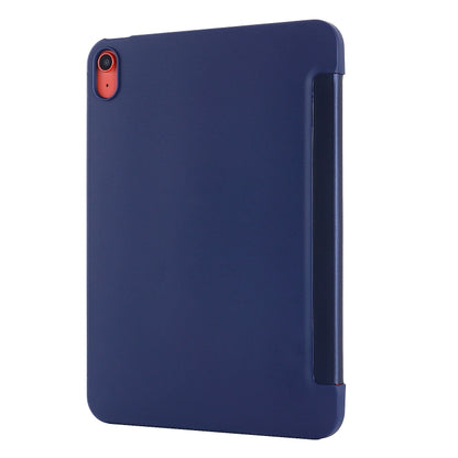 For iPad 10th Gen 10.9 2022 Tri-fold Holder Tablet Leather Case(Dark Blue) - iPad 10th Gen 10.9 Cases by PMC Jewellery | Online Shopping South Africa | PMC Jewellery