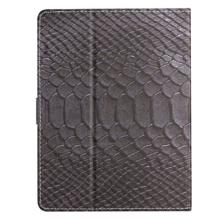 For 10 inch Tablets Solid Color Crocodile Texture Leather Tablet Case(Black) - Others by PMC TechLife | Online Shopping South Africa | PMC TechLife | Buy Now Pay Later Mobicred