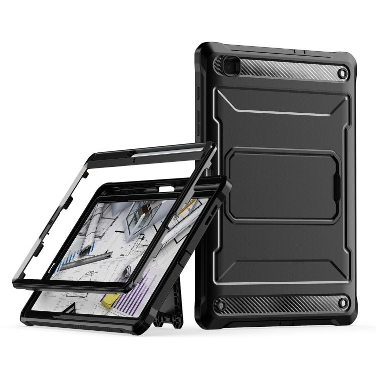 For Samsung Galaxy Tab S6 Lite Explorer PC + TPU Tablet Protective Case with Pen Slot(Black) - Tab S6 Lite P610 / P615 by PMC TechLife | Online Shopping South Africa | PMC TechLife