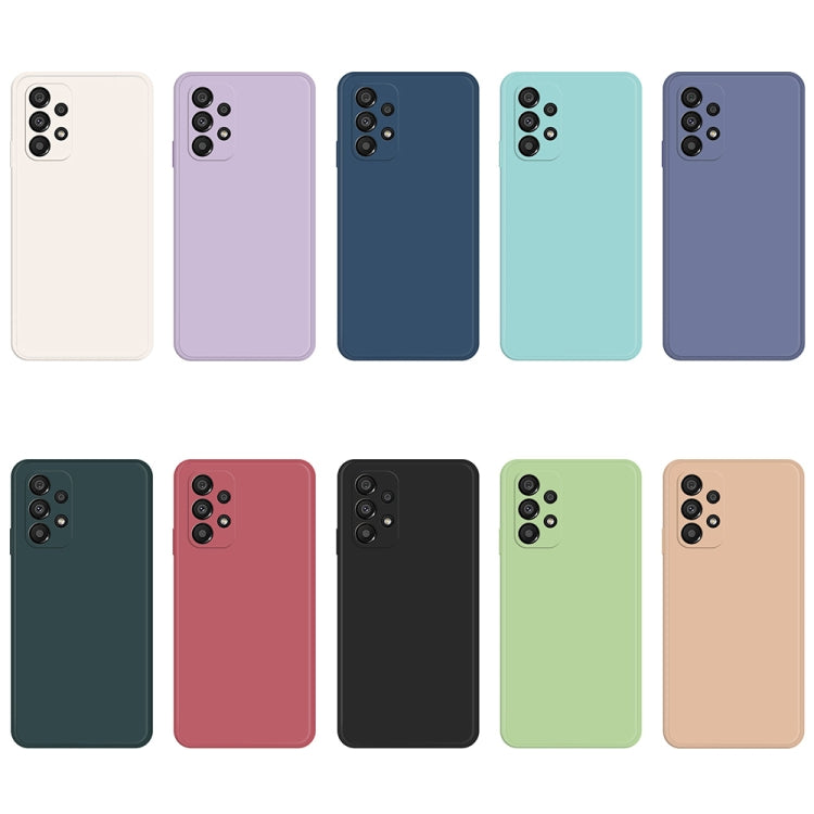 For Samsung Galaxy A33 5G Imitation Liquid Silicone Phone Case(Black) - Galaxy Phone Cases by PMC TechLife | Online Shopping South Africa | PMC TechLife