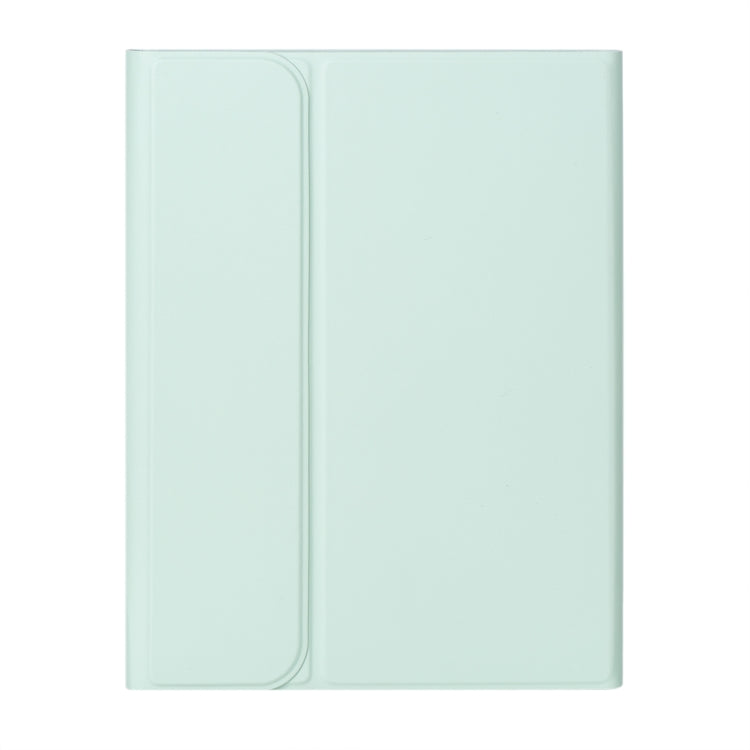 For iPad 10th Gen 10.9 2022 SA-10DS Backlight Bluetooth Keyboard Leather Tablet Case with Pen Slot(Light Green) - Universal by PMC TechLife | Online Shopping South Africa | PMC TechLife
