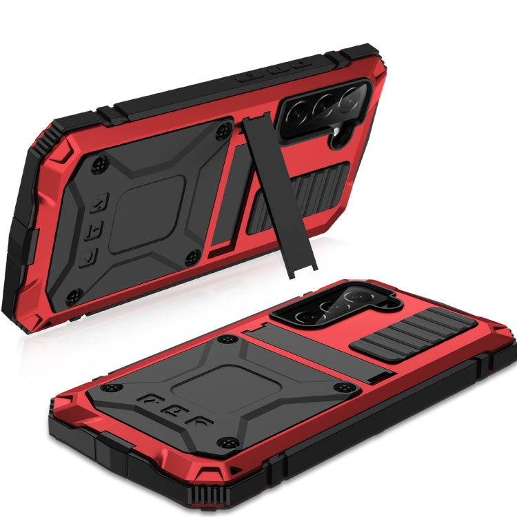 For Samsung Galaxy S23 5G R-JUST Life Waterproof Dustproof Shockproof Phone Case(Red) - Galaxy S23 5G Cases by R-JUST | Online Shopping South Africa | PMC Jewellery