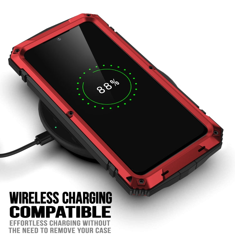 For Samsung Galaxy S23+ 5G R-JUST Life Waterproof Dustproof Shockproof Phone Case(Red) - free shipping - PMC TechLife - Order now!