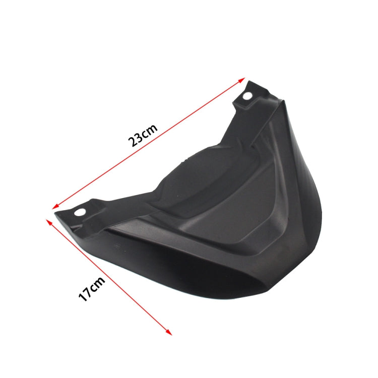 For Honda ADV150 2019-2020 Motorcycle Modification Front Side Winglet Extension(Black) - Ornamental Parts by PMC TechLife | Online Shopping South Africa | PMC TechLife | Buy Now Pay Later Mobicred