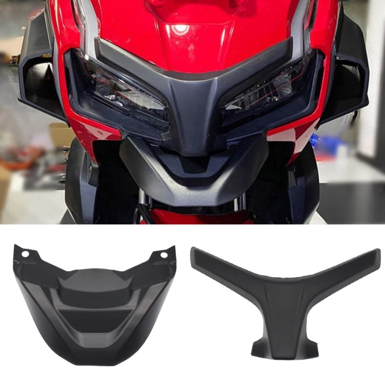 For Honda ADV150 2019-2020 Motorcycle Modification Front Side Winglet Extension(Black) - Ornamental Parts by PMC TechLife | Online Shopping South Africa | PMC TechLife | Buy Now Pay Later Mobicred