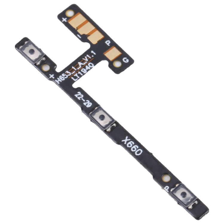 For Tecno Camon 15 Pro/15 Premier CD8,CD8j OEM Power Button & Volume Button Flex Cable - Flex Cable by PMC TechLife | Online Shopping South Africa | PMC TechLife