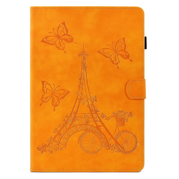 For 8 inch Tablets Tower Embossed Leather Tablet Case(Khaki) - Others by PMC TechLife | Online Shopping South Africa | PMC TechLife | Buy Now Pay Later Mobicred