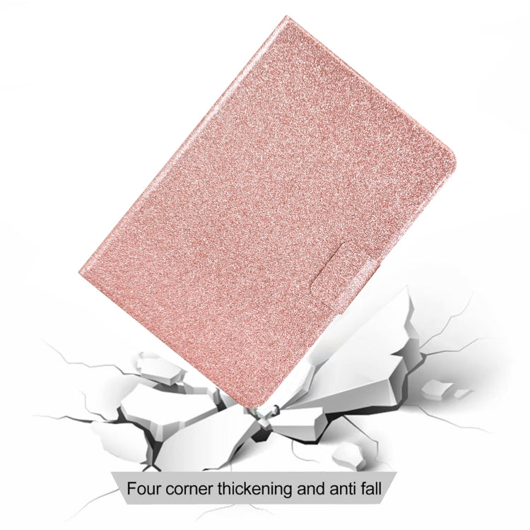 For Amazon Kindle Youth Version 2022 Varnish Glitter Powder Smart Leather Tablet Case(Rose Gold) - Amazon by PMC TechLife | Online Shopping South Africa | PMC TechLife | Buy Now Pay Later Mobicred