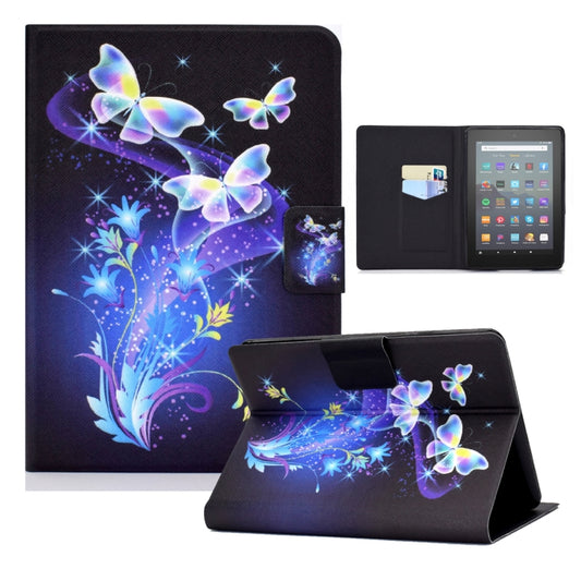 For Amazon Kindle Youth Version 2022 Voltage Colored Drawing Smart Leather Tablet Case(Butterflies Flower) - Amazon by PMC Jewellery | Online Shopping South Africa | PMC Jewellery | Buy Now Pay Later Mobicred