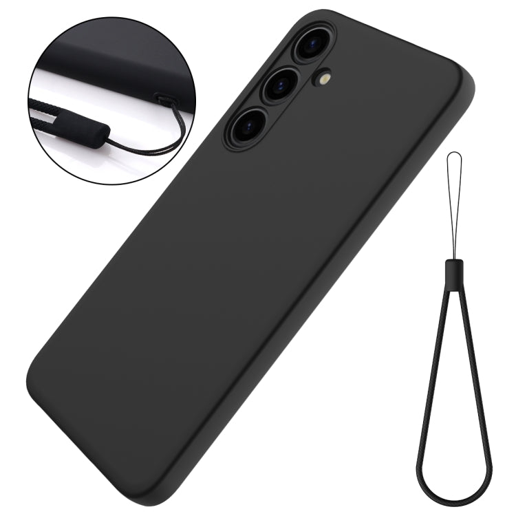 For Samsung Galaxy S24 5G Solid Color Liquid Silicone Dropproof Full Coverage Phone Case(Black) - free shipping - PMC TechLife - Order now!