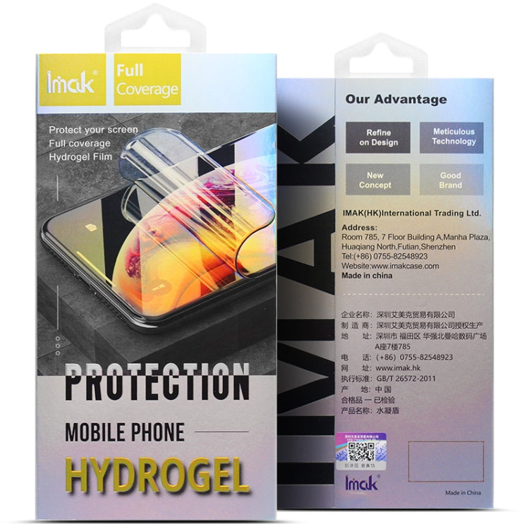 For OPPO Find N2 Flip 5G 1 Sets imak Curved Full Screen Hydrogel Film (Screen+Back) - OPPO Tempered Glass by imak | Online Shopping South Africa | PMC TechLife | Buy Now Pay Later Mobicred