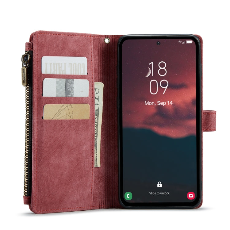 For Samsung Galaxy A54 CaseMe C30 Multifunctional Phone Leather Phone Case(Red) - Galaxy Phone Cases by CaseMe | Online Shopping South Africa | PMC Jewellery | Buy Now Pay Later Mobicred