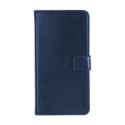 For Blackview A60 Pro idewei Crazy Horse Texture Horizontal Flip Leather Case with Holder & Card Slots & Wallet(Dark Blue) - More Brand by idewei | Online Shopping South Africa | PMC Jewellery | Buy Now Pay Later Mobicred