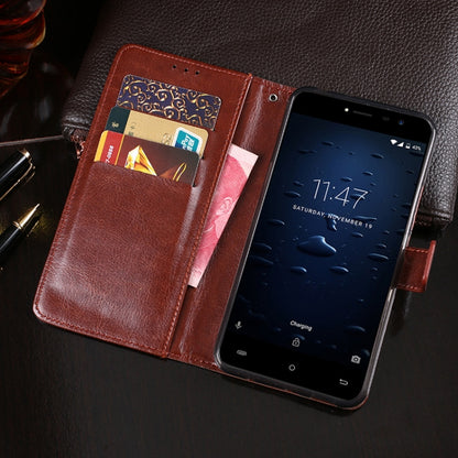 For Cubot Note Plus idewei Crazy Horse Texture Horizontal Flip Leather Case with Holder & Card Slots & Wallet(Rose Red) - More Brand by idewei | Online Shopping South Africa | PMC Jewellery | Buy Now Pay Later Mobicred