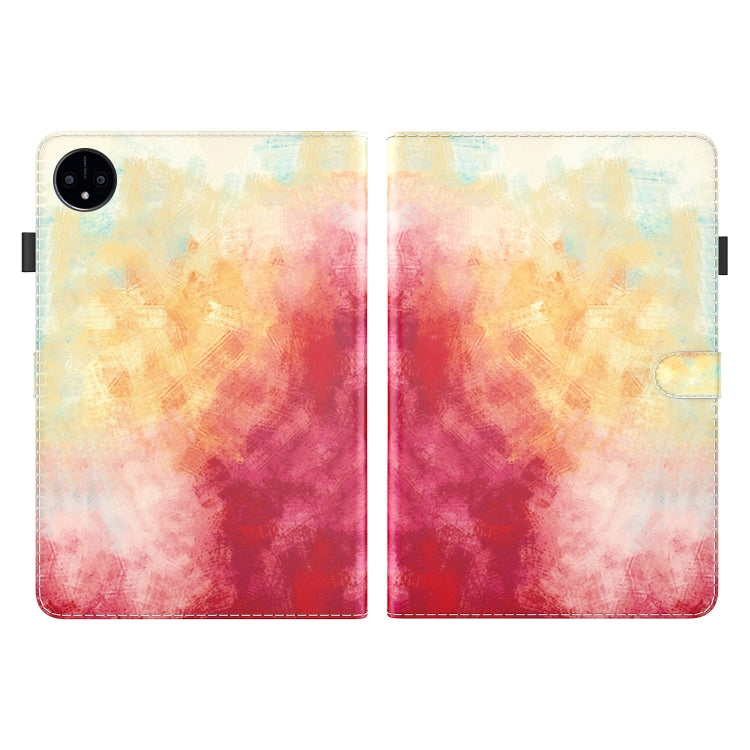 For Huawei MatePad Pro 11 2022 Watercolor Pattern Flip Leather Tablet Case(Spring Cherry) - Huawei by PMC TechLife | Online Shopping South Africa | PMC TechLife | Buy Now Pay Later Mobicred