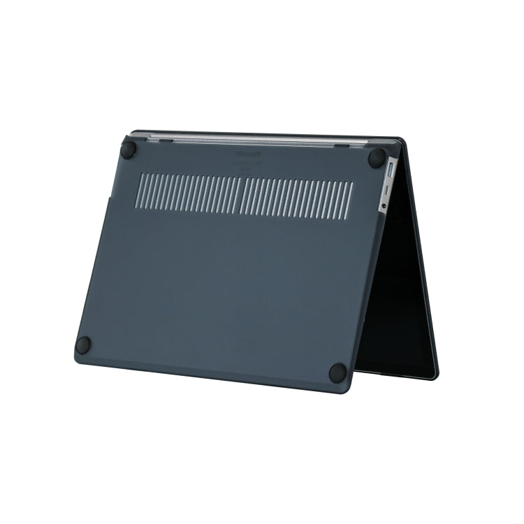 For Microsoft Surface Laptop 13.5 inch Flannel Shockproof Frosted Laptop Protective Case(Black) - Other by PMC TechLife | Online Shopping South Africa | PMC TechLife | Buy Now Pay Later Mobicred