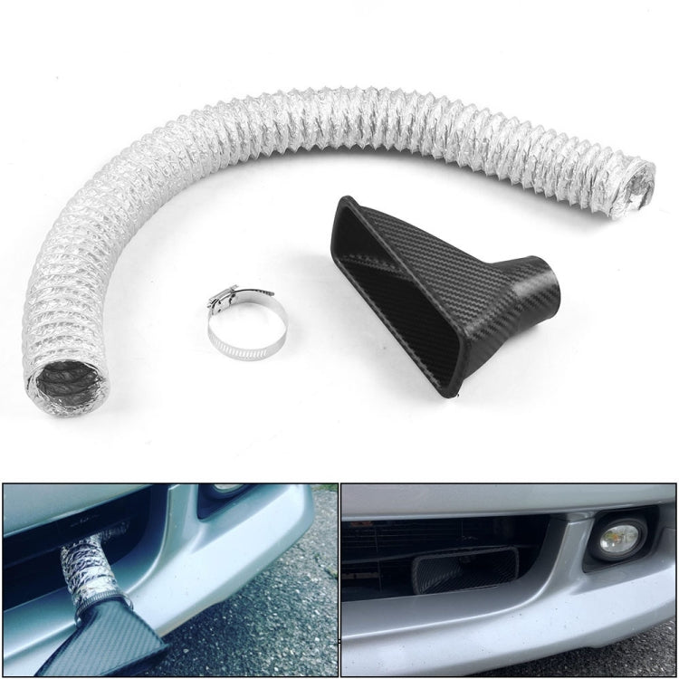 Car Modified Front Bumper Carbon Fiber Intake Pipe - Air Intake System by PMC TechLife | Online Shopping South Africa | PMC TechLife | Buy Now Pay Later Mobicred