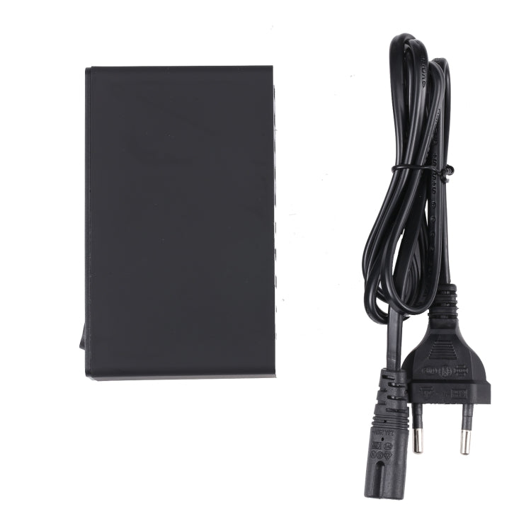 MFT-03Q 10 in 1 65W QC3.0 USB Smart Fast Charger, Plug Type:UK Plug(Black) - USB Charger by PMC TechLife | Online Shopping South Africa | PMC TechLife | Buy Now Pay Later Mobicred