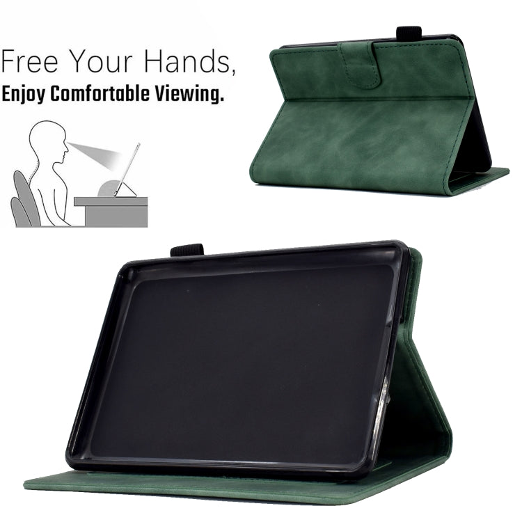For Amazon Kindle 11th 2024 / 2022 Peony Butterfly Embossed Leather Smart Tablet Case(Green) - free shipping - PMC TechLife - Order now!
