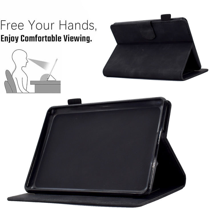 For Amazon Kindle Paperwhite 5 Peony Butterfly Embossed Leather Smart Tablet Case(Black) - Amazon by PMC TechLife | Online Shopping South Africa | PMC TechLife | Buy Now Pay Later Mobicred