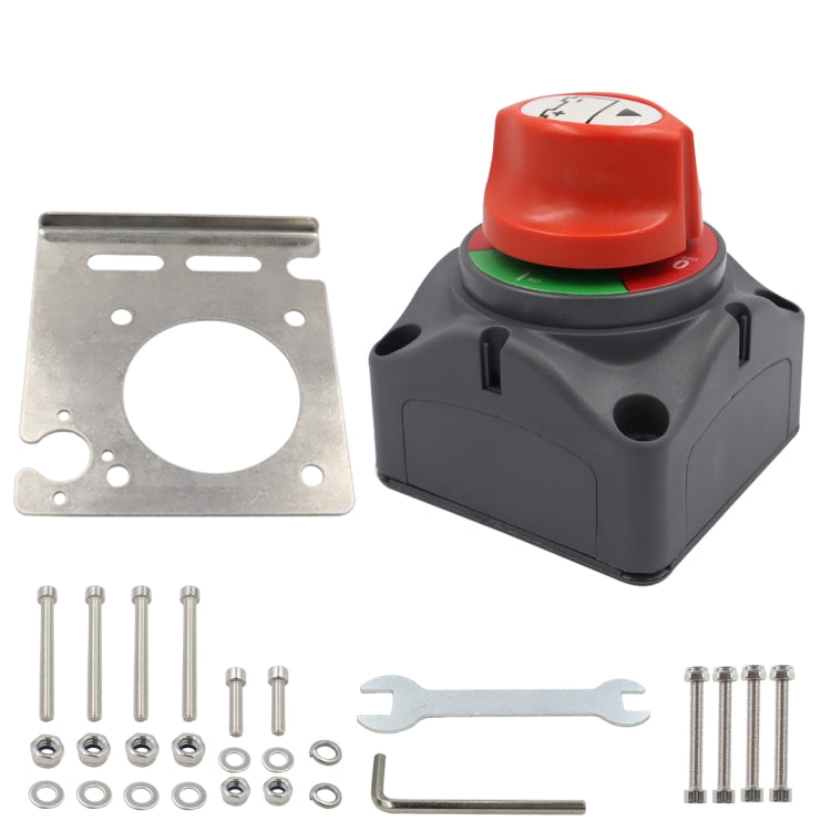 CP-3057 Car Auto RV Marine Boat Battery Selector Isolator with Fixed Bracket - Car Switches by PMC Jewellery | Online Shopping South Africa | PMC Jewellery | Buy Now Pay Later Mobicred