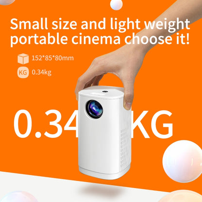 T1 480x360 800 Lumens Portable Mini LED Projector, Specification:EU Plug(Blue) - LED Projector by PMC Jewellery | Online Shopping South Africa | PMC Jewellery | Buy Now Pay Later Mobicred