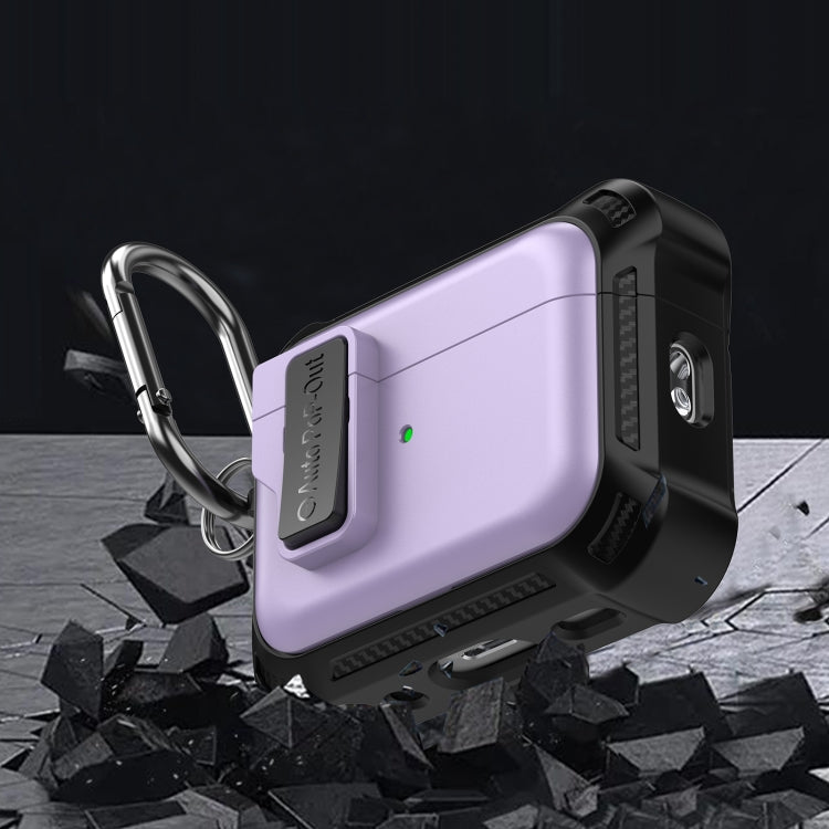 For AirPods Pro 2 Signal Flag Wireless Earphones Case with Security Lock(Green) - For AirPods Pro 2 by PMC Jewellery | Online Shopping South Africa | PMC Jewellery | Buy Now Pay Later Mobicred