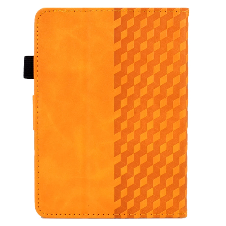 For Amazon Kindle Lite 2022 Rhombus Embossed Leather Tablet Case(Khaki) - Amazon by PMC TechLife | Online Shopping South Africa | PMC TechLife | Buy Now Pay Later Mobicred