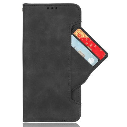 For Blackview BV7200 Skin Feel Calf Texture Card Slots Leather Phone Case(Black) - More Brand by PMC Jewellery | Online Shopping South Africa | PMC Jewellery | Buy Now Pay Later Mobicred