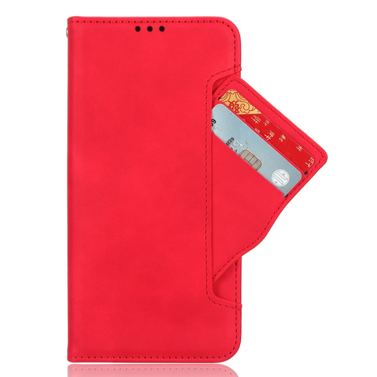 For Ulefone Note 14 Skin Feel Calf Texture Card Slots Leather Phone Case(Red) - Ulefone Cases by PMC Jewellery | Online Shopping South Africa | PMC Jewellery | Buy Now Pay Later Mobicred