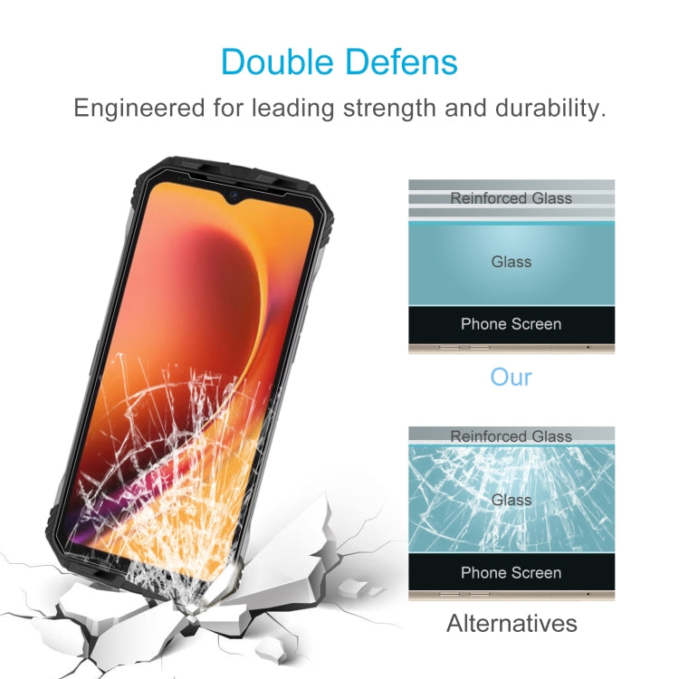 For Doogee V Max 50pcs 0.26mm 9H 2.5D Tempered Glass Film - For Doogee by PMC Jewellery | Online Shopping South Africa | PMC Jewellery | Buy Now Pay Later Mobicred