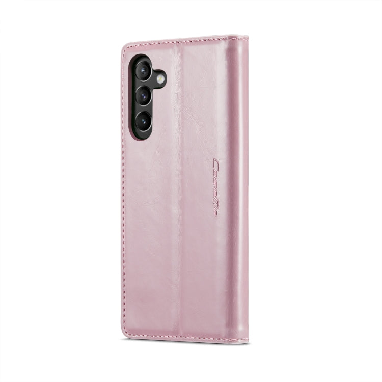 For Samsung Galaxy A54 5G CaseMe 003 Crazy Horse Texture Leather Phone Case(Rose Gold) - Galaxy Phone Cases by CaseMe | Online Shopping South Africa | PMC Jewellery | Buy Now Pay Later Mobicred