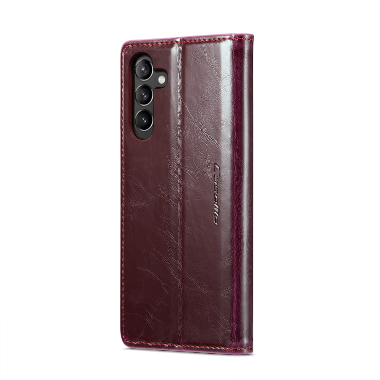 For Samsung Galaxy A54 5G CaseMe 003 Crazy Horse Texture Leather Phone Case(Red) - Galaxy Phone Cases by CaseMe | Online Shopping South Africa | PMC Jewellery | Buy Now Pay Later Mobicred