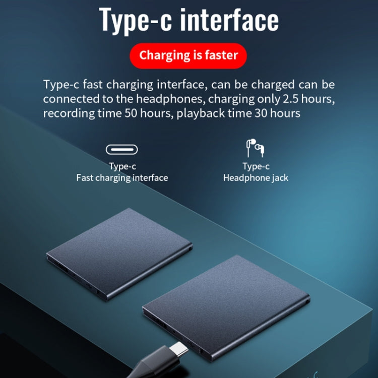 JNN K1 Square HD Noise Canceling Recorder, Capacity:16GB(Black) - Recording Pen by JNN | Online Shopping South Africa | PMC TechLife | Buy Now Pay Later Mobicred