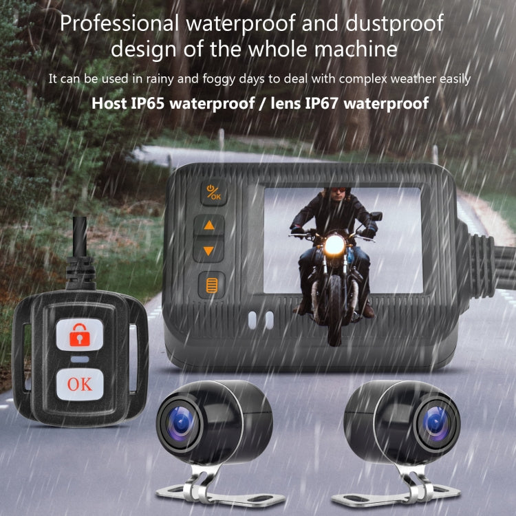 SE20 2.0 inch 1080P Waterproof HD Motorcycle DVR, Support TF Card / Cycling Video / Parking Monitoring - Electrical Instruments by PMC Jewellery | Online Shopping South Africa | PMC Jewellery | Buy Now Pay Later Mobicred