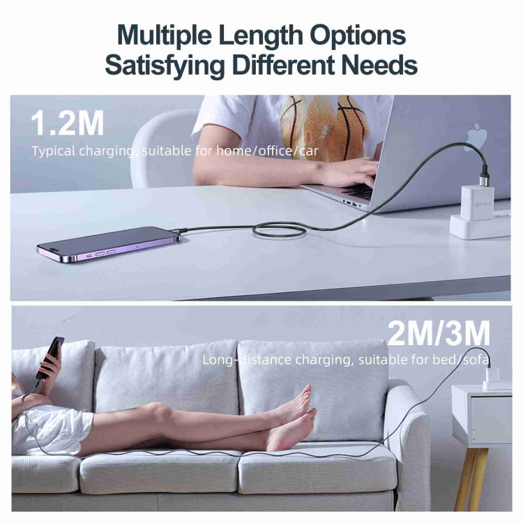 JOYROOM S-CL020A10 Extraordinary Series 30W USB-C / Type-C to 8 Pin Fast Charging Data Cable, Cable Length:1.2m(White) - 2 in 1 Cable by JOYROOM | Online Shopping South Africa | PMC TechLife | Buy Now Pay Later Mobicred
