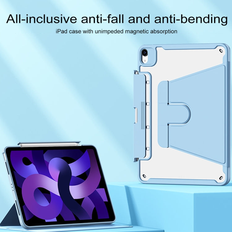 For Huawei MatePad 11 Detachable Rotating Leather Tablet Case(Black) - Huawei by PMC TechLife | Online Shopping South Africa | PMC TechLife | Buy Now Pay Later Mobicred