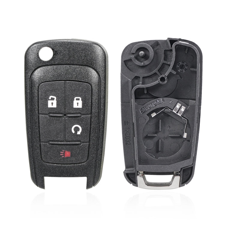 For Opel Car Keys Replacement Car Key Case with Foldable Key Blade(3 Buttons/Start Button) - Remote Car Key by PMC TechLife | Online Shopping South Africa | PMC TechLife | Buy Now Pay Later Mobicred