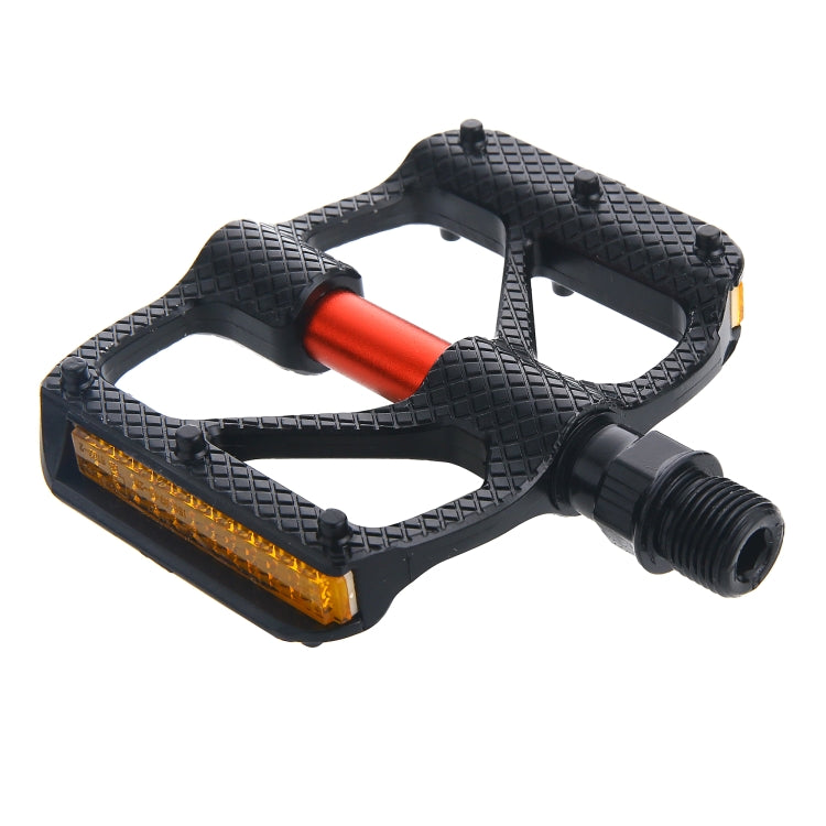 B610 1 Pair Mountain Bicycle Carbon Fiber Palin Bearing Pedals(Red) - free shipping - PMc TechLife - Order now!