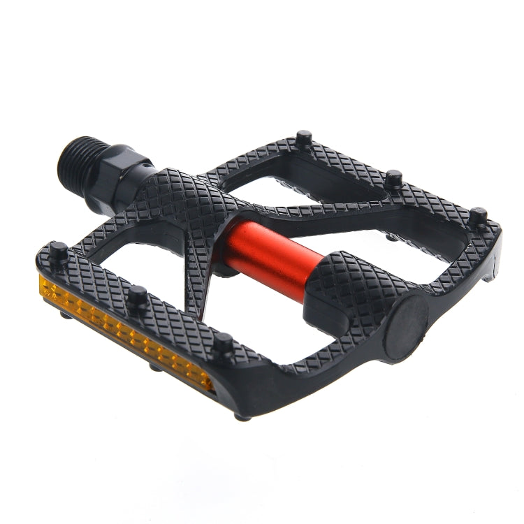B610 1 Pair Mountain Bicycle Carbon Fiber Palin Bearing Pedals(Red) - free shipping - PMc TechLife - Order now!