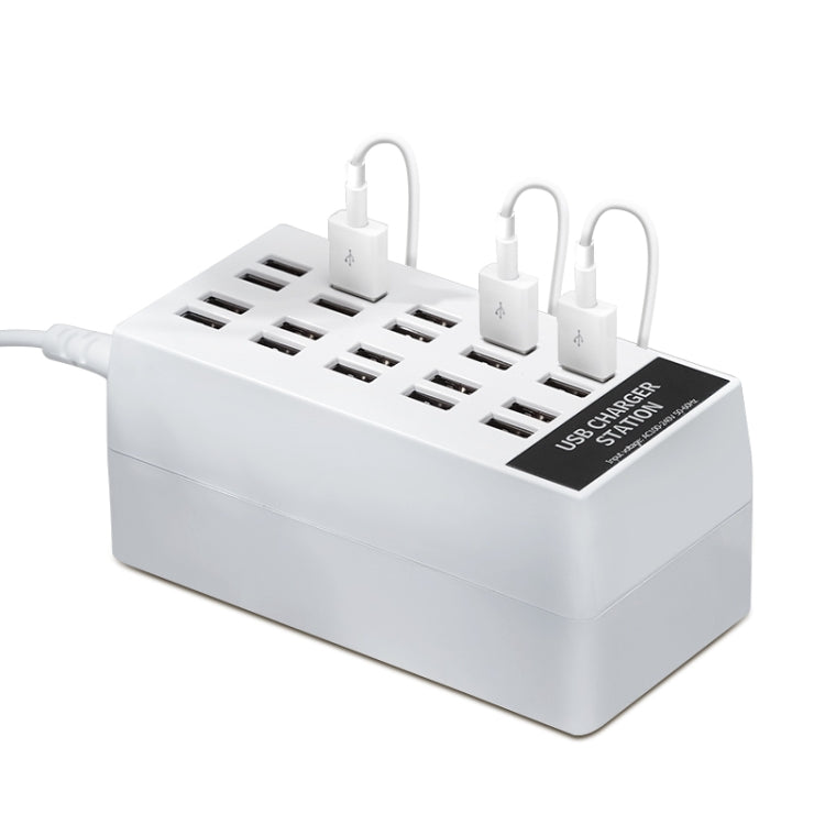 820 20-Ports Desktop USB Charger Station HUB(AU) - Multifunction Charger by PMC Jewellery | Online Shopping South Africa | PMC Jewellery | Buy Now Pay Later Mobicred