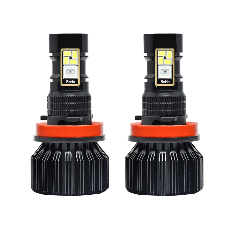 EV23 1 Pair H11 12W / 15000LM / DC 9-16V IP68 Waterproof Car RGB Fog Light - Fog / Driving Lights by PMC Jewellery | Online Shopping South Africa | PMC Jewellery | Buy Now Pay Later Mobicred